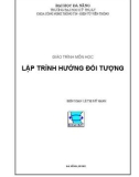 GIÁO TRÌNH MÔN HỌC LẬP TRÌNH HƯỚNG ĐỐI TƯƠNG