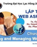 Bài giảng Lập trình Web ASP.NET: Chương 6 - ĐH Lạc Hồng