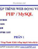 LẬP TRÌNH WEB ĐỘNG VỚI PHP / MySQL