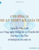 Bài giảng Phân tích thiết kế thuật toán: Chương 3 - Nguyễn Văn Linh