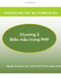 Bài giảng Lập trình trang web động: Chương 3 – Nguyễn Thị Quỳnh Hoa