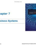 Lecture Introduction to information systems (Sixteenth edition): Chapter 7 - George Marakas, James O'Brien