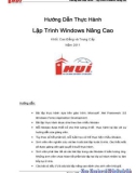 Hướng dẫn thực hành - Lập trình Windows nâng cao