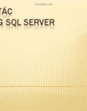 Bài giảng Hệ quản trị cơ sở dữ liệu: Giao tác trong SQL server - Phan Hiền