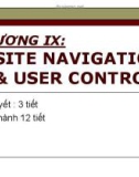 Bài giảng Lập trình ứng dụng Web - Chương 9: Site navigation và User control