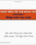 Bài giảng Nhập môn trí tuệ nhân tạo: Chương 7 - TS. Ngô Hữu Phúc