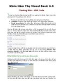 Khóa Hàm Thụ Visual Basic 6.0_ Chương 4