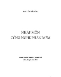 Giáo trình Nhập môn công nghệ phần mềm: Phần 1 - Nguyễn Thế Dũng