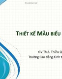 Bài giảng Tin học ứng dụng trong kinh doanh‎: Bài 4 - ThS. Thiều Quang Trung