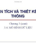 Bài giảng Phân tích và thiết kế hệ thống: Chương 3.4