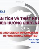 Bài giảng Phân tích và thiết kế hệ thống thông tin: Chương 2 - PGS.TS. Nguyễn Mậu Hân