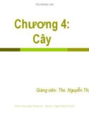 Bài giảng Cấu trúc dữ liệu và giải thuật: Chương 4 - ThS. Nguyễn Thị Khiêm Hòa (ĐH Ngân hàng TP.HCM)