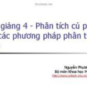 Bài giảng Chương trình dịch: Bài giảng 4 - Nguyễn Phương Thái