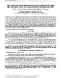 Ứng dụng giải thuật Singular Value Decomposition trên nền hệ thống phân tán vào bài toán phát hiện sao chép