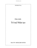 Giáo trình môn trí tuệ Nhân tạo - Part 1