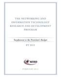 THE NETWORKING AND INFORMATION TECHNOLOGY RESEARCH AND DEVELOPMENT PROGRAM