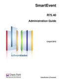 SmartEvent R75.40 Administration Guide