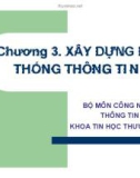 Bài giảng Hệ thống thông tin quản lý: Chương 3 - ĐH Thương mại