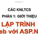 Bài giảng Lập trình web với ASP.Net