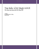 Tìm hiểu về kỹ thuật AJAX - Xây dựng ứng dụng minh họa bằng PHP