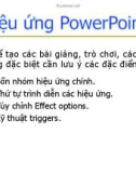 Bài giảng Ứng dụng công nghệ thông tin trong dạy học sư phạm Tin: Powerpoint nâng cao - ThS. Nguyễn Thị Mỹ Huyền