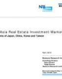 East Asia Real Estate Investment Market 2012