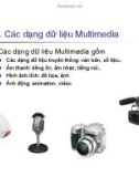 Bài giảng Công cụ Multimedia: Chương 2 - Trần Nguyên Ngọc