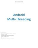 Android Multi-Threading