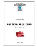 Giáo trình Lập trình trực quan - Võ Trung Hùng