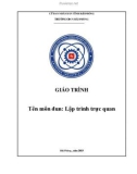 Giáo trình Lập trình trực quan - CĐ Công nghiệp Hải Phòng