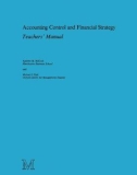 Ebook Accounting control and financial strategy: Teachers' manual