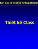 Giáo trình Phân tích và thiết kế hướng đối tượng bằng UML: Thiết kế Class - Dương Anh Đức