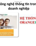 HỆ THỐNG ORANGEHRM