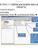 Bài giảng Quản trị mạng - Chương 7: Chính sách bảo mật