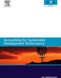 Ebook Accounting for sustainable development performance - Jan Bebbington