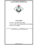 Giáo trình Cấu trúc máy tính (Nghề: Công nghệ thông tin - Cao đẳng) - Trường Cao đẳng nghề Đồng Tháp