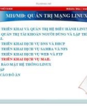 Bài giảng Quản trị mạng Linux: Bài 6 - TC Việt Khoa