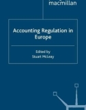 Ebook Accounting regulation in Europe - Stuart McLeay