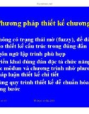 Bài giảng công nghệ phần mềm : Thiết kế và Lập trình part 6