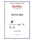 Giáo trình MCSA 2016