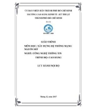 Giáo trình Xây dựng hệ thống mạng nguồn mở (Ngành: Công nghệ thông tin) - CĐ Kinh tế Kỹ thuật TP.HCM