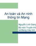 Giáo trình: An toàn và an ninh thông tin mạng