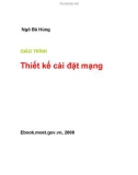 Giáo trình Thiết kế cài đặt mạng - ThS. Ngô Bá Hùng