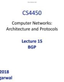 Lecture Computer Networks: Architecture and Protocols - Lesson 15