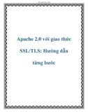 Apache 2.0 với giao thức SSL/TLS: Hướng dẫn từng bước