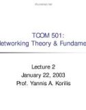 Networking Theory and Fundamentals - Lecture 2