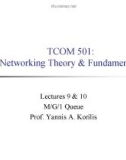 Networking Theory and Fundamentals - Lectures 9 & 10