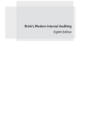 Ebook Brink's modern internal auditing: A common body of knowledge (Eighth edition) - Part 1