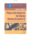 Giáo trình về phân tích thiết kế hệ thống thông tin