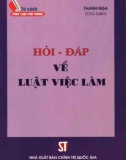 Luật việc làm - Sổ tay hỏi và đáp: Phần 1